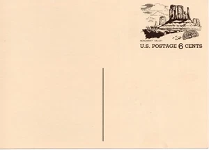 U.S. Scott #UX62 6c Tourism Monument Valley Postal Card Unused - Picture 1 of 2