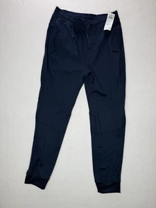Abercrombie Fitch Joggers Boys 11/12 Navy YPB Neoknit Soft Stretch Active NEW$45 - Picture 1 of 7