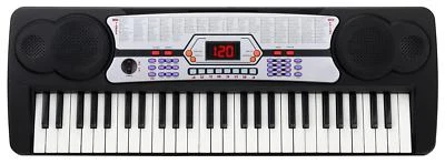 Digital 54 Tasten Einsteiger Keyboard E-Piano Klavier 100 Sounds 100 Rhythmen