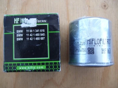 Filtro de aceite Hiflo (HF163) BMW R1100/1200/K1100 nuevo stock antiguo Foto 1 de 2