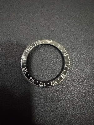 Moldura de relógio de cerâmica com inserção para Rolex GMT Master II Batman 116710 126710 - Imagem 1 de 3