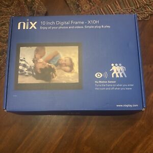 Nix X10H 10 inch Digital Photo Frame - Black