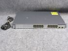Cisco Catalyst 3750 WS-C3750-24PS-S PoE 24-Port Fast Ethernet Network Switch