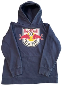 Fanatics New York Red Bulls Sweatshirt MLS Official Pullover Hoodie Youth Large - Picture 1 of 5