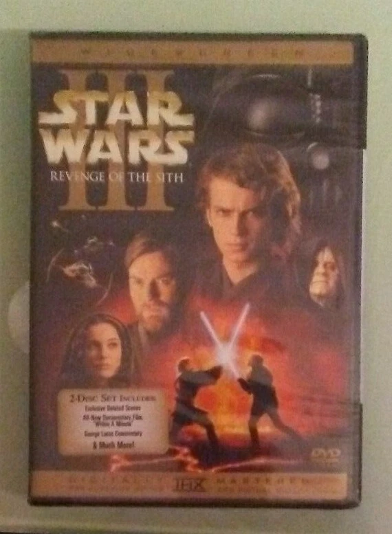 STAR WARS III REVENGE OF THE SITH   DVD NEW  widescreen factory sealed - Image 1 of 2