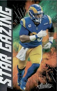 Aaron Donald - 2021 Panini Absolute Football - Star Gazing #SG17 - Bild 1 von 2