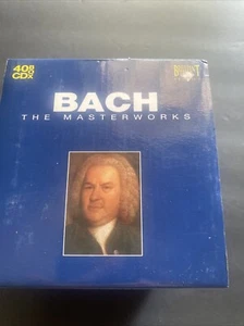 Bach the Masterworks 40 CD Boxed Set 1685-1750 Brandenburg Orchestral Choir - Picture 1 of 8