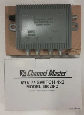 Channel Master Multi-Switch 4x2 - Image 1 of 2