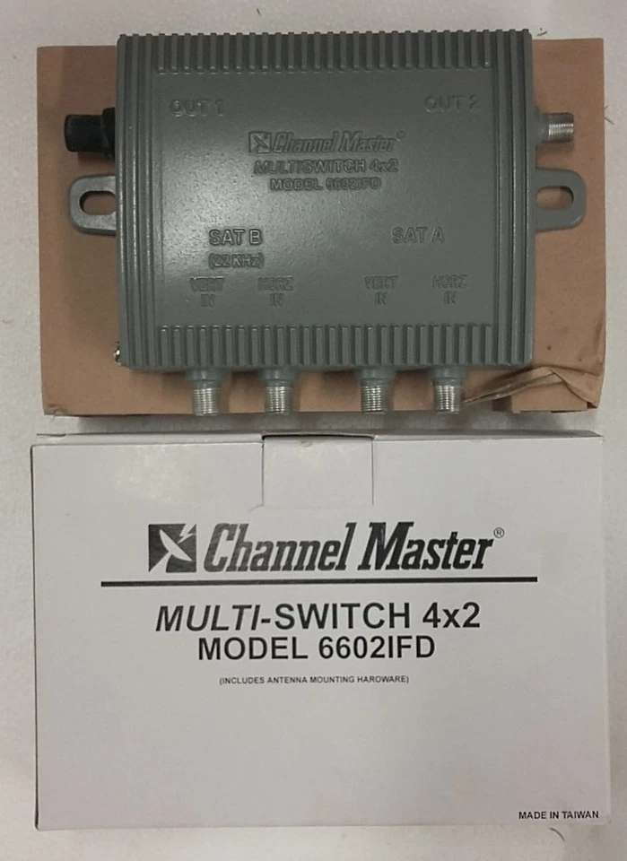 Channel Master Multi-Switch 4x2 - Image 1 of 2