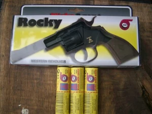 Wicke Spielzeugpistole, 100 Schuss Cowboy Revolver Rocky Pistole+3000 Schuss - Bild 1 von 4