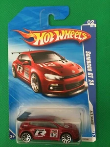 Hot Wheels 2010 All Stars Series #120 Scirocco GT 24 Mtflk Red B120 - Picture 1 of 8