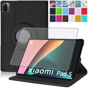 Schutzhülle +Panzerfolie Glas 360° Xiaomi Mi Pad 5/ Mi Pad 5 Pro 11" 2021 Case - Bild 1 von 12