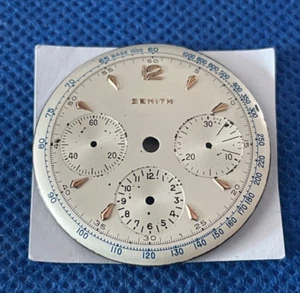 Vintage Zenith Chronograph Dial 33,5 mm (1/16229) - Imagen 1 de 6