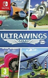 Ultrawings Piatto (Aerei Gioco) Nintendo Switch Ottime Condizioni Volante Gioco