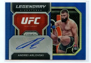 Panini Prizm UFC ANDREI ARLOVSKI 2023 Legendary automático azul/49 - Imagen 1 de 2