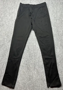 Rue21 Track Pants Mens M Black Drawstring Elastic Waist Joggers Training New - Picture 1 of 11