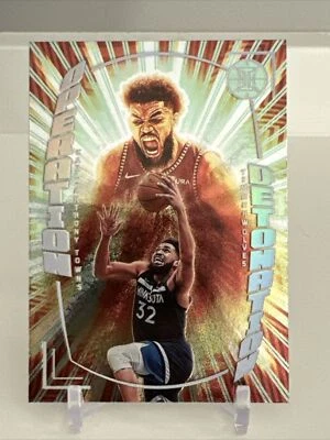 2021-22 Illusions #15 KARL-ANTHONY TOWNS Operation Detanation FOIL - Image 1 of 2