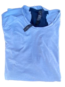 Camisa Lululemon Para Hombre Manga Media Larga Atlética Rayas Reflectantes - Imagen 1 de 5