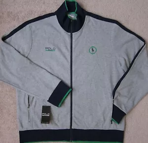 Ralph Lauren (Grau) Softshell Reißverschluss Baumwollmischung Jacke Herren Nwt - Picture 1 of 3