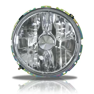 Headlight Pair 7" CLEAR GLASS HEADLIGHTS LENS - for VW Golf Jetta MKI MK1 - Picture 1 of 1