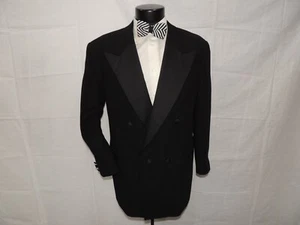 Emporio Armani Men's Double Breasted Formal Tuxedo Jacket Coat 40 Reg - Picture 1 of 13
