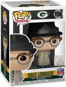 FUNKO POP! FOOTBALL: NFL LEGENDS - VINCE LOMBARDI (PACKERS) #156 ON HAND - Picture 1 of 2