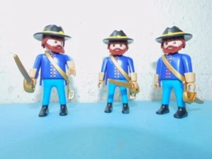Playmobil Western Union Soldados Yank Nordstaatler Trajes 3785 3485 Personalizados C-72 - Imagen 1 de 2