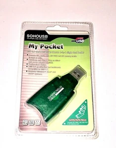 Adaptador Lector de Tarjetas USB 2.0 SD/MMC/MS/MS Pro/x D 5 en 1 Sohousb Único Mi Bolsillo - Imagen 1 de 4