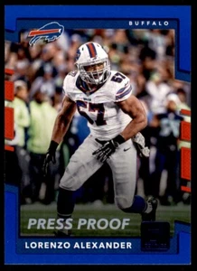 2017 Panini Plates & Patches 2017 Donruss Printing Plate Lorenzo Alexander - Picture 1 of 2