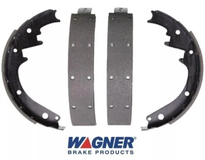Новый сменный башмак барабанного тормоза переднего или заднего колеса WAGNER от оригинального производителя No 1154134 с заклепками - Изображение 1 из 2