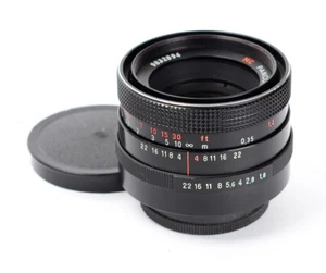 Aus Jena Pancolar RED MC Red Scale 1.8/50mm f/1.8 50mm 6 Blades for M42 N9832894 - Bild 1 von 4