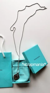 Collana Tiffany Con Pendente Heart Tag New York - Foto 1 di 3