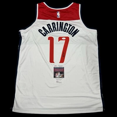 Carlton "Bub” Carrington Signed Autographed Washington Wizards Jersey JSA COA - Image 1 of 2