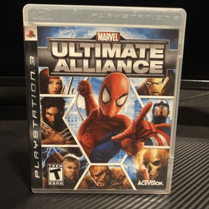 Marvel Ultimate Alliance PS3 Sony PlayStation 3 Complete CIB Tested!!! - Picture 1 of 3
