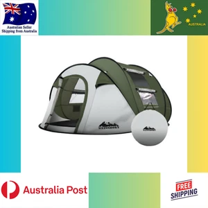 Weisshorn Instant Camping Tent 5 Person Pop up Tents 4X4 Hiking 4WD Travel Sleep - Picture 1 of 6