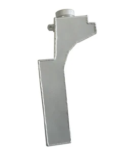Tanque de desbordamiento de refrigerante de aluminio para Subaru Impreza Wrx Sti 2008-2014 con tapa plateado - Imagen 1 de 7