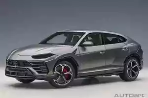 1/18 Lamborghini Urus (Grigio Lynx Gray Metallic) Model Car By AUTOart 79164 - Picture 1 of 12