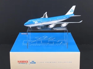 1:400 Dragon Wings KLM Royal Dutch Airlines Boeing 747-400 Airliner wStand - Picture 1 of 11