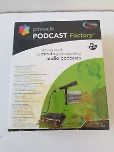Brandneu & Versiegelt Pinnacle Podcast Factory für PC / MAC - M Audio - Podcasts - Bild 1 von 6