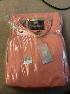Zounich rosa borsa da viaggio pannolini multifunzione bambino zaino da viaggio A2 - Foto 1 di 2