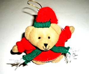 VINTAGE?? Flomo friends forever tan orso 5" peluche albero ornamento - nuovo con ETICHETTA - Foto 1 di 7