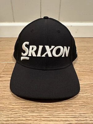 NUEVO CON ETIQUETAS Srixon Colección Estructurada Gorra de Golf Gorra Correa Ajustable Negra Foto 1 de 4