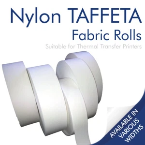 Wash Care Etikett NYLON TAFETA Stoffband für Thermotransferdruck - Bild 1 von 4