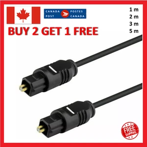 Cable de fibra óptica de audio digital premium de 6 pies cable Toslink SPDIF 6 pies HD - Imagen 1 de 12
