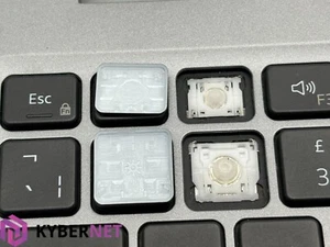 Dell Latitude 5520 Laptop UK Keyboard Backlit Single Keys w/Hinges & Rubbers - Picture 1 of 4