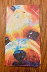 FLIP CASE FOR APPLE iPhone XR |DOG CANINE Yorkie TERRIER. - Picture 1 of 3