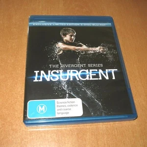 INSURGENT ( BLU-RAY , Limited Edition 2 Disc Set ) SHAILENE WOODLEY, THEO JAMES - Picture 1 of 1