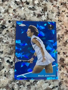 2021 Topps Chrome Tennis Sapphire Edition Billie Jean King Original 9 HOF #35 - Bild 1 von 2