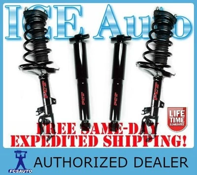 FCS Complete Loaded FRONT Struts Assembly & REAR Shocks for 2007-2012 GMC ACADIA Foto 1 de 4