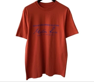 Camiseta MARTINE ROSE Logo Clásico L Naranja 19AW - Imagen 1 de 6